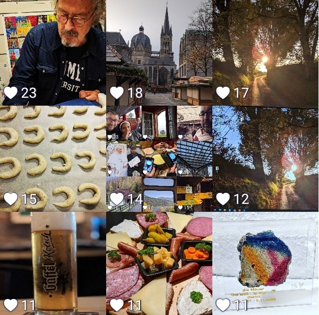 Meine besten neun Instagram-Fotos im November 2019.