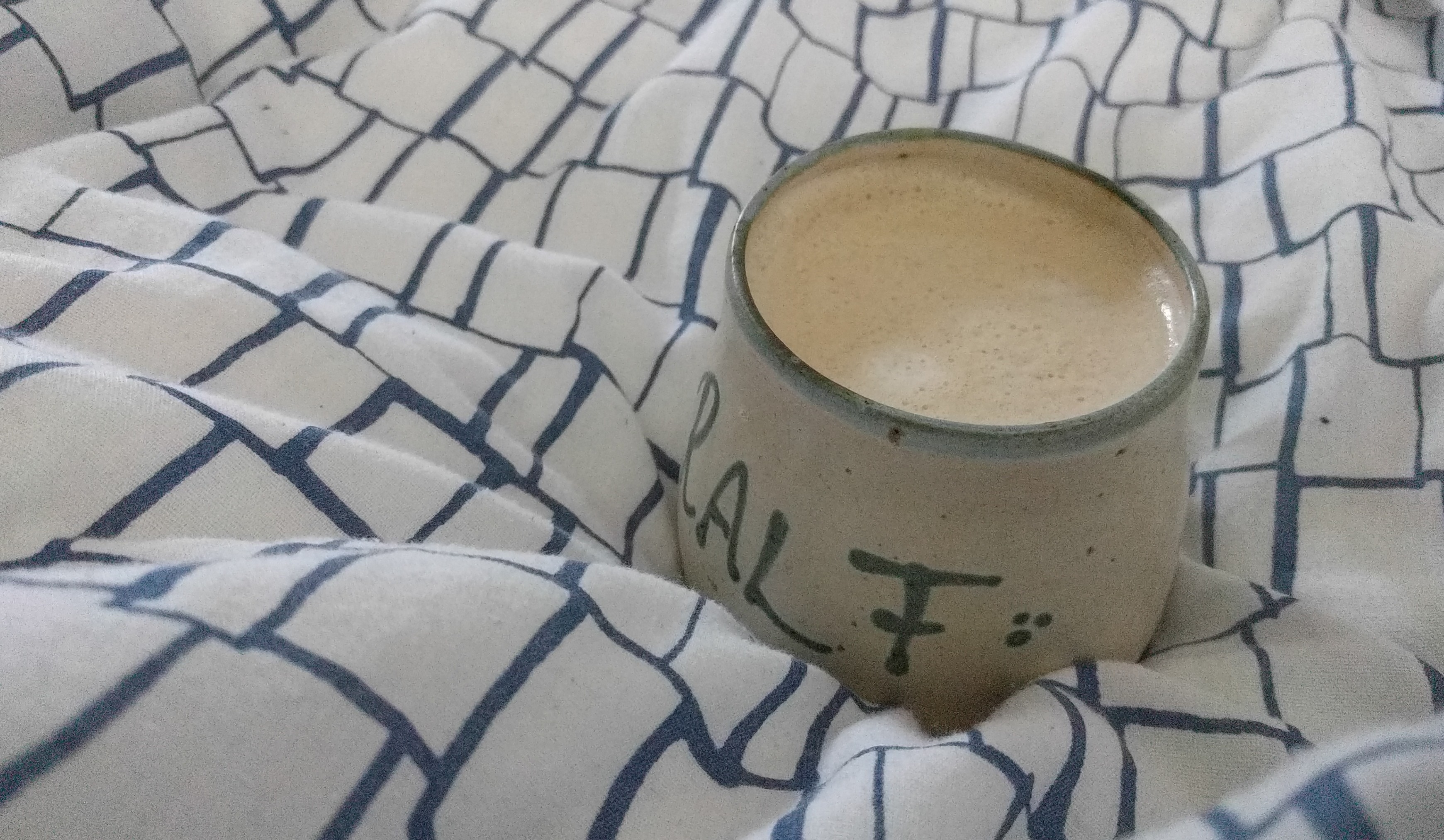 Kaffee zum Frühstück im Bett!
