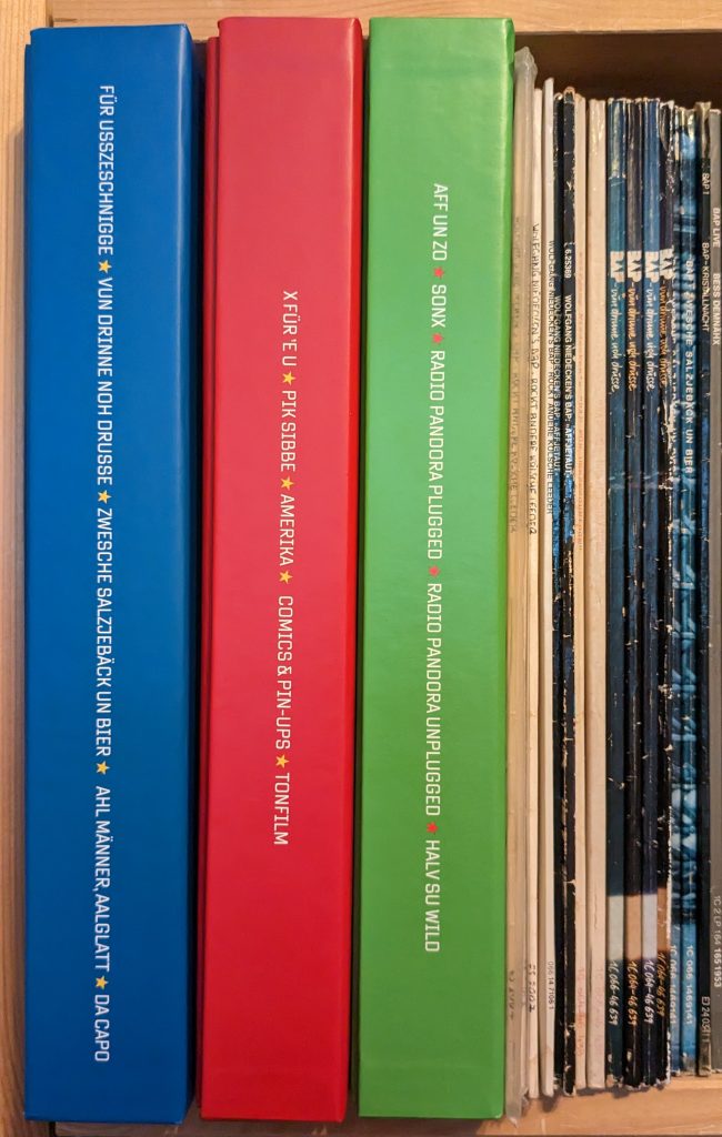 BAP-Vinylboxen Vol. 1 bis 3 und weitere BAP-Alben.